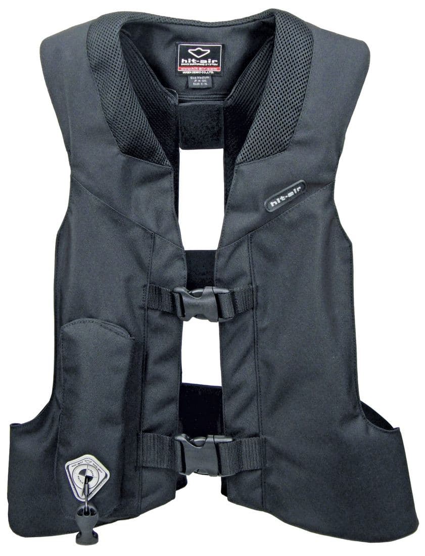 Chaleco airbag ecuestre H-model negro