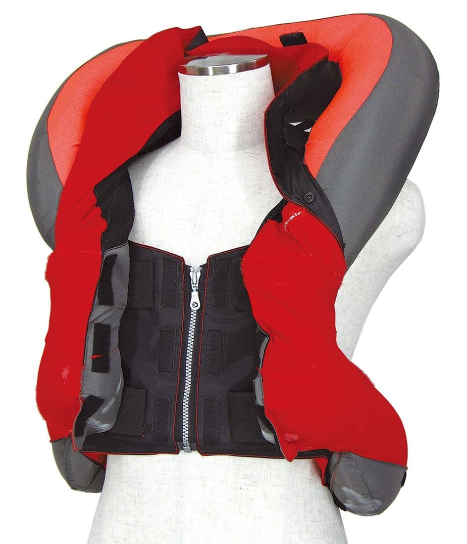 RS-1 con airbag inflado