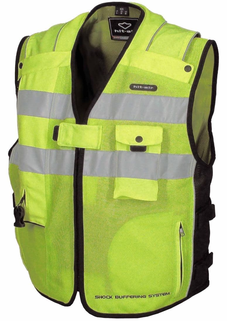 Chaleco airbag Vest YS amarillo fluorescente