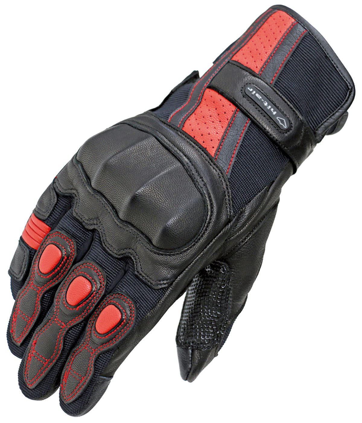 Guante G8 rojo/negro