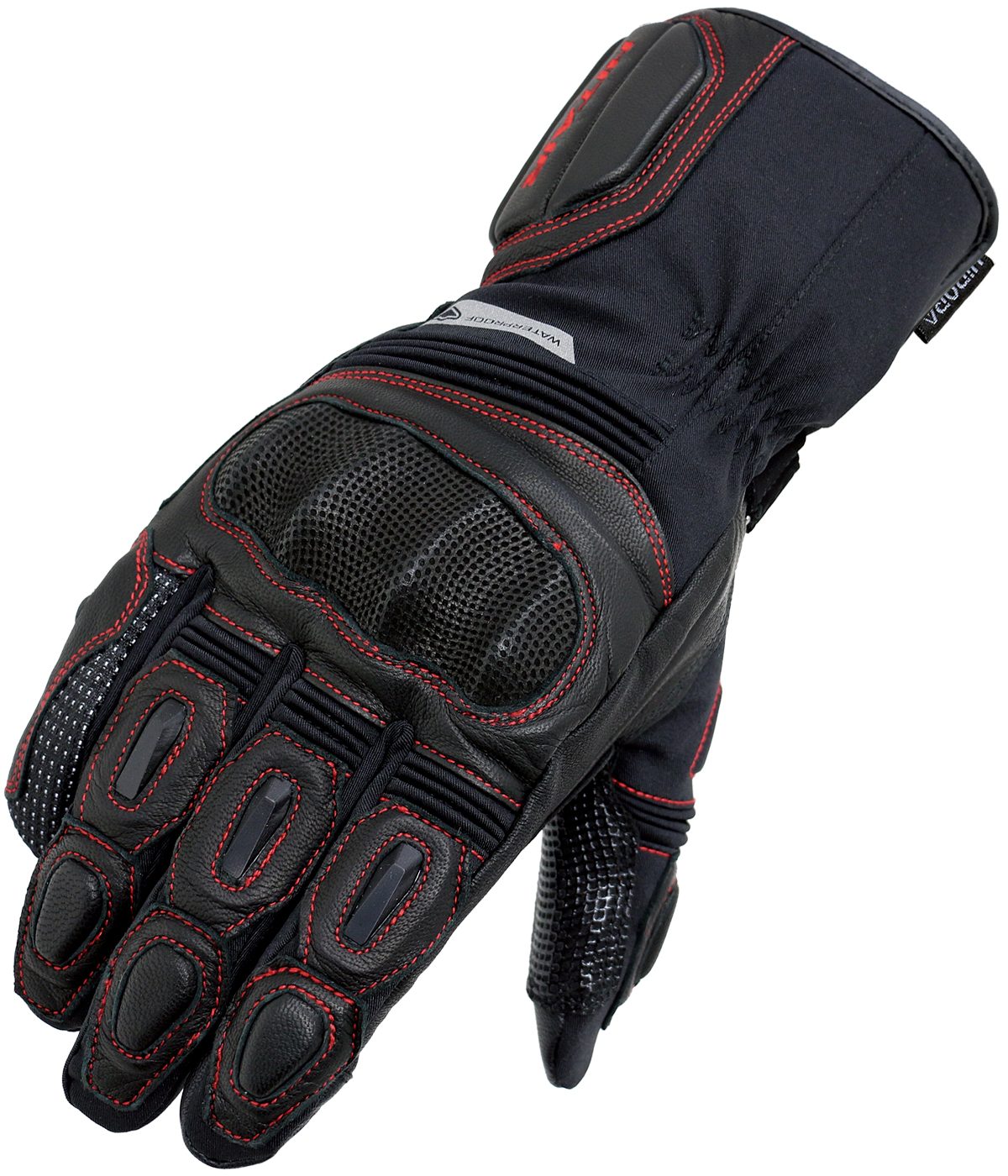 Guante W8 negro/rojo