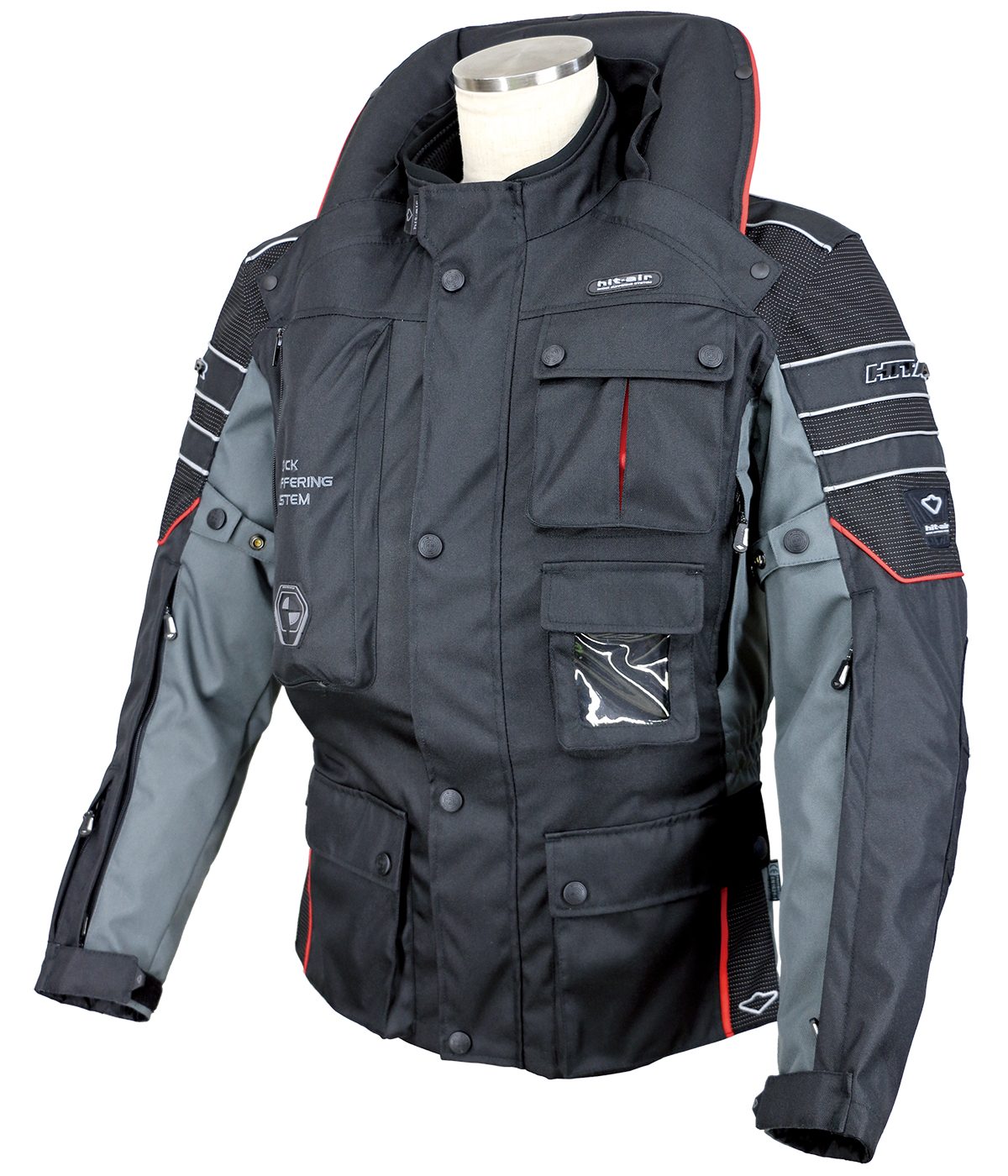 Motorrad-2 con airbag inflado