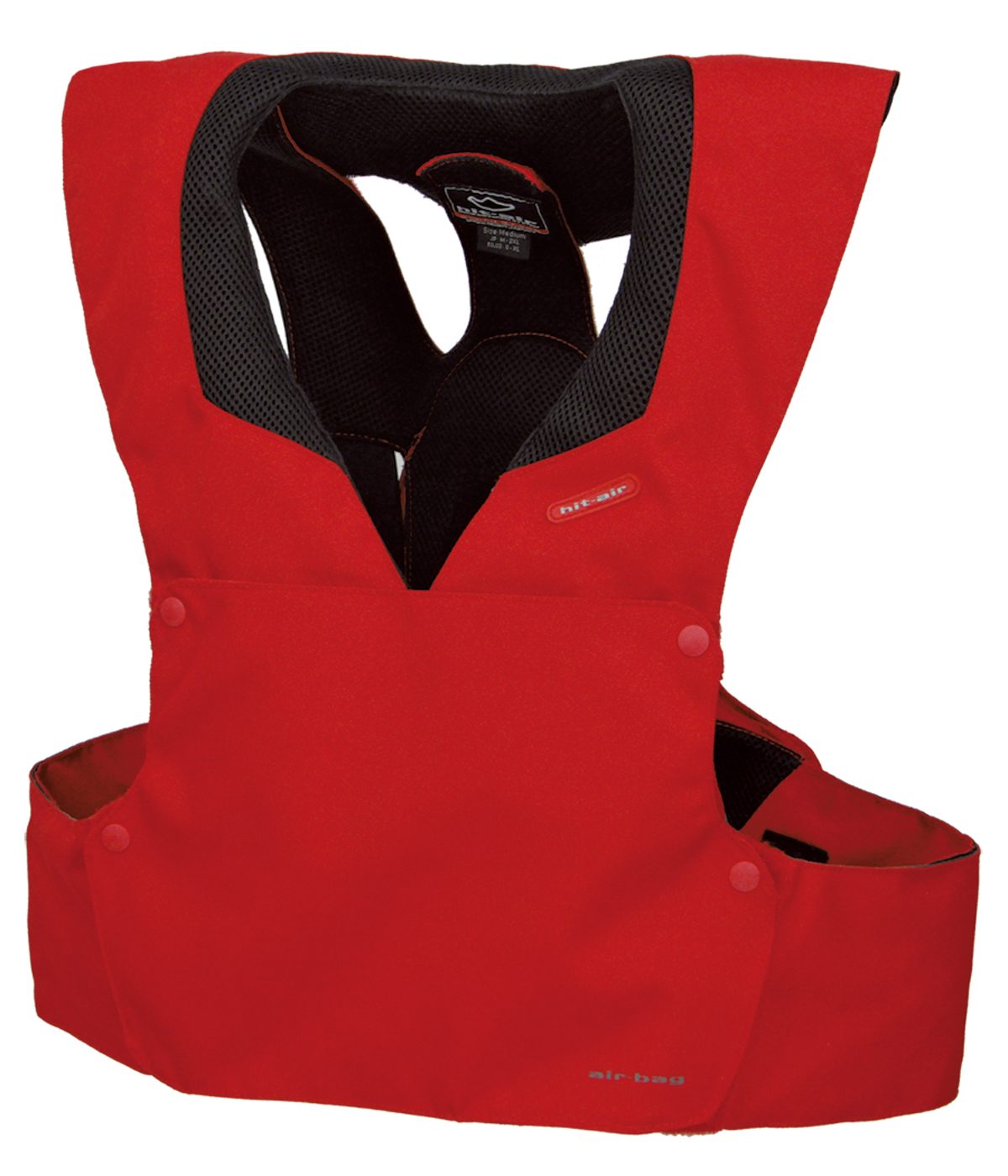 Airbag de competición RS-1 rojo